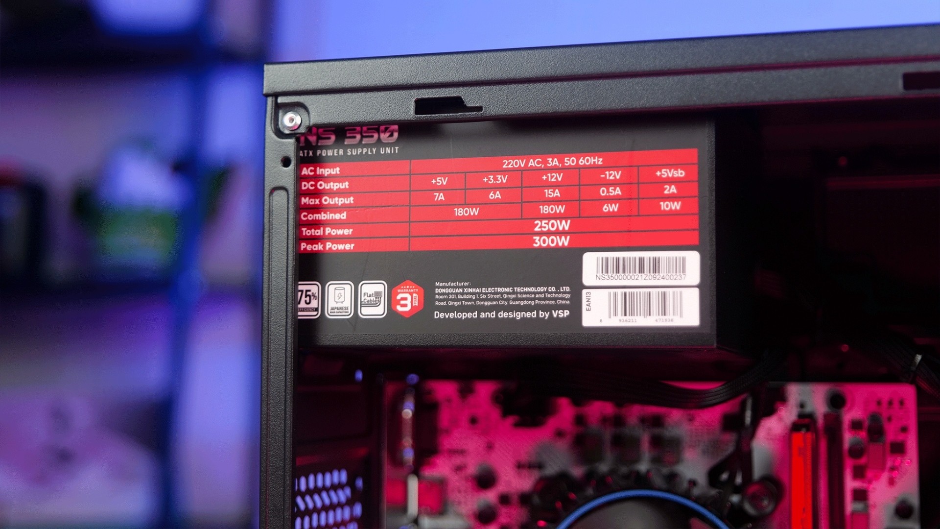 PSU 350 - 450W cho build PC văn phòng dưới 10 triệu