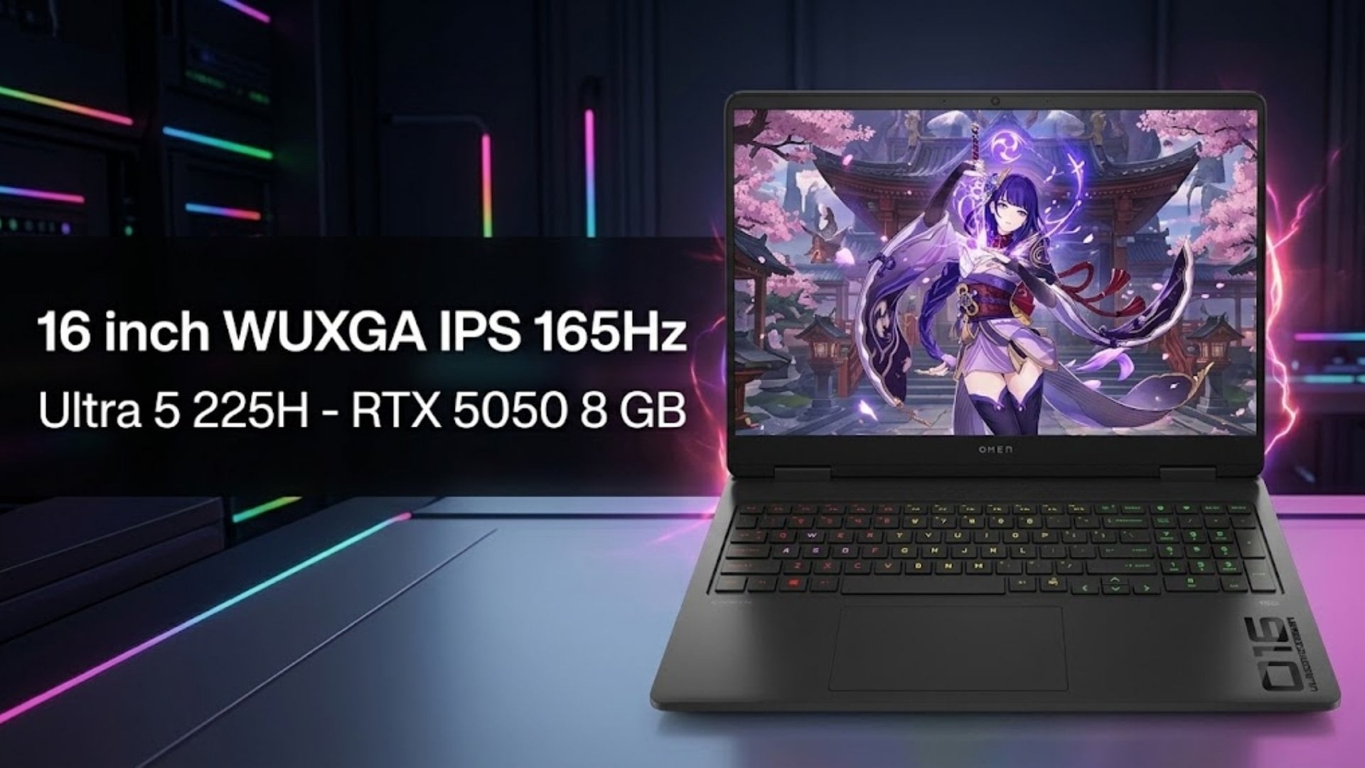 HP OMEN 16-AM0180TX - Phân khúc cao cấp với độ trung thực hình ảnh và thiết kế sang trọng