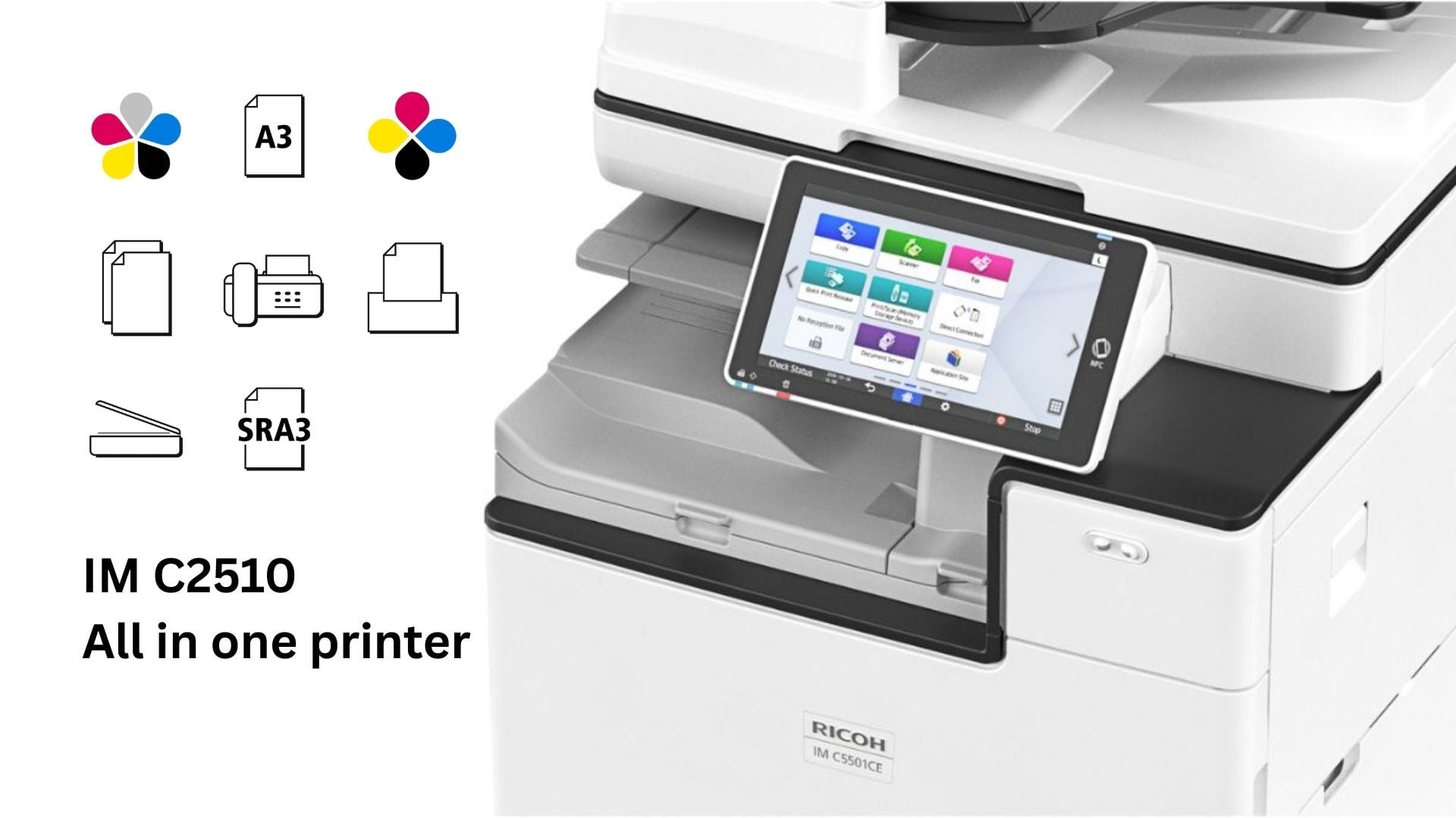 Máy photocopy màu đa chức năng Ricoh IM C2510