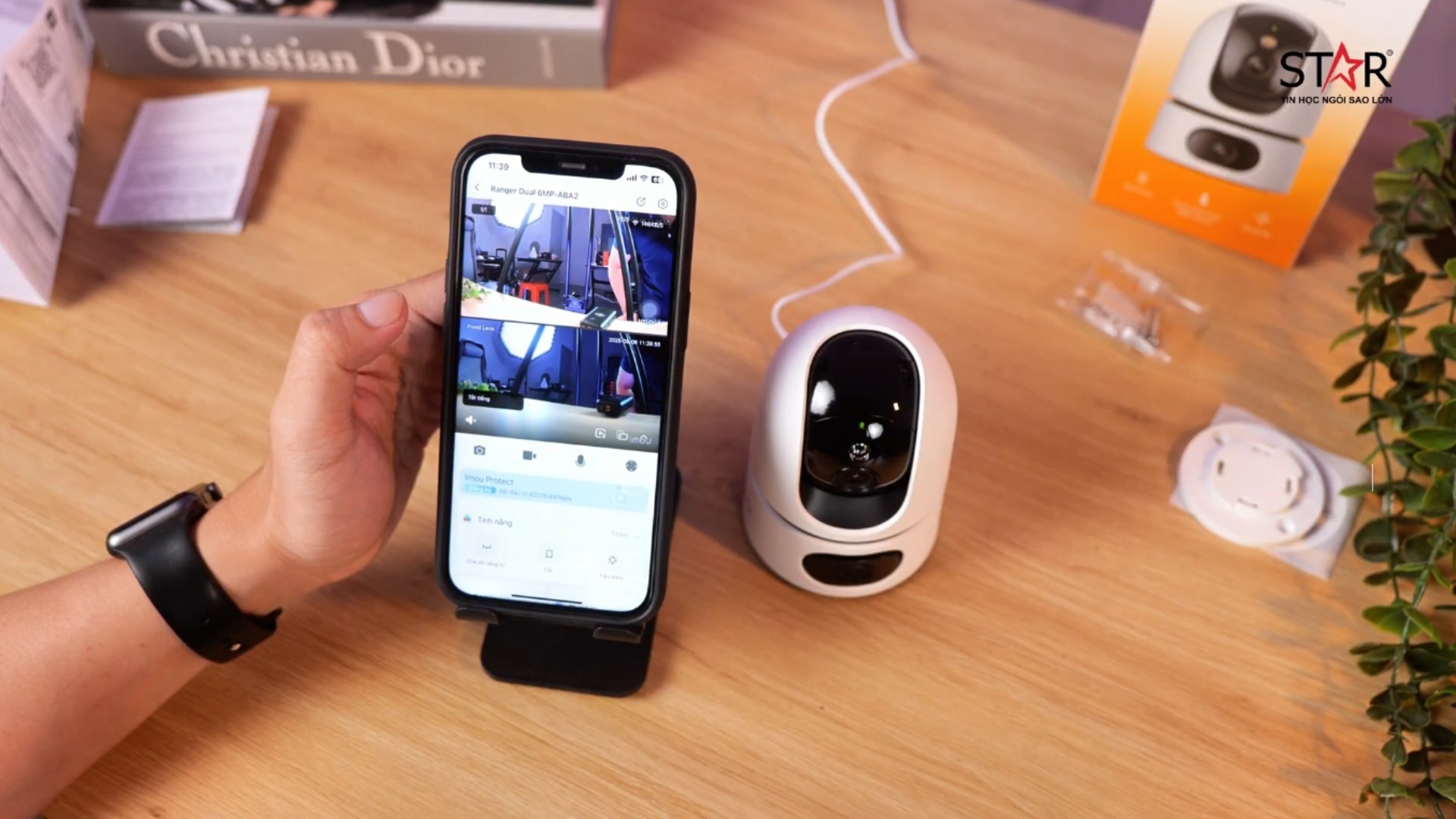 Camera WiFi 360 Độ 6MP Imou Ranger Dual - Độ phân giải 2K