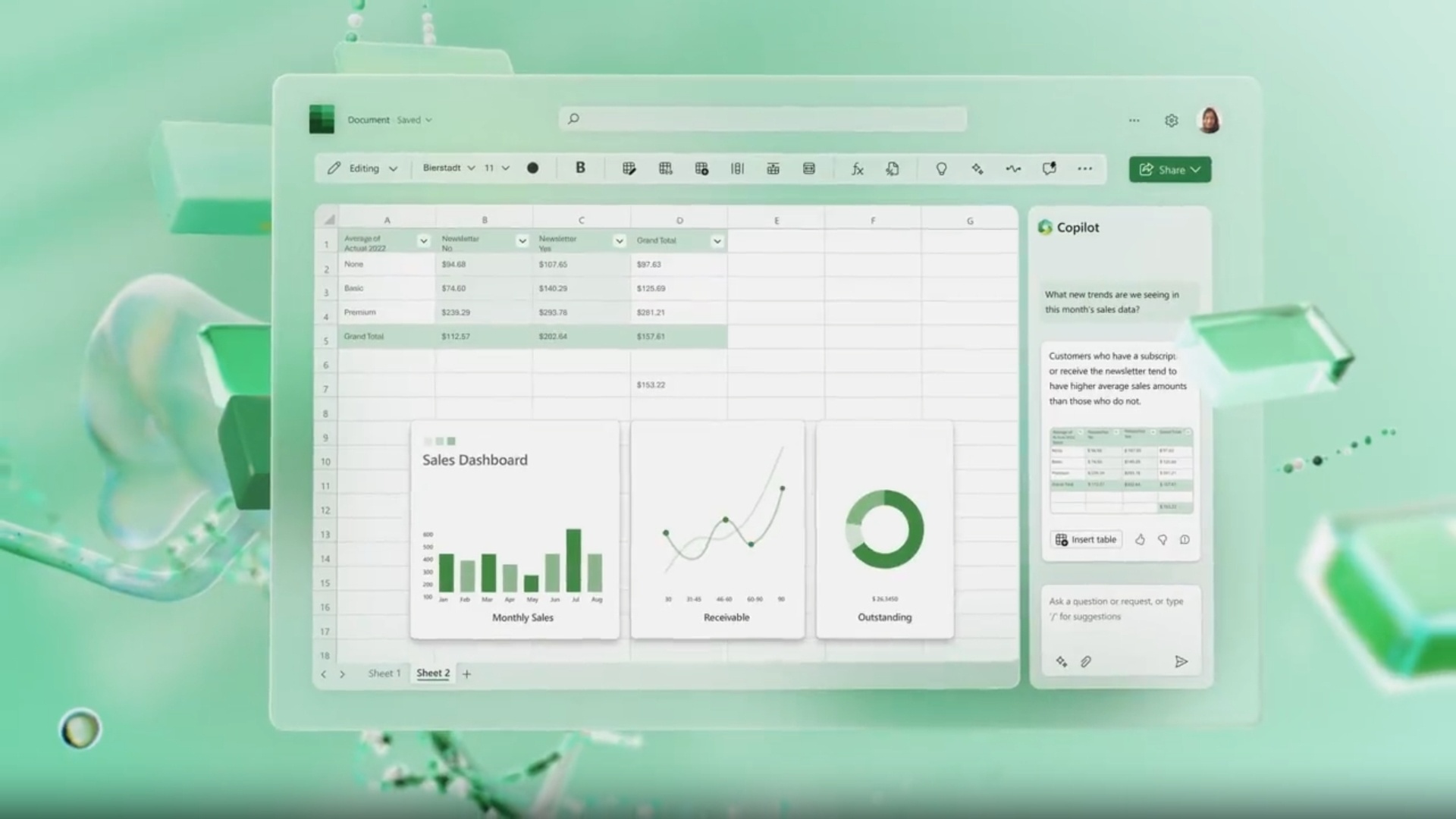 Những tính năng nổi bật của Copilot - Phân tích dữ liệu thông minh trong Excel