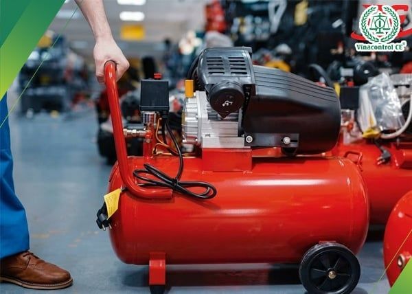 Bình chịu áp lực của máy nén khí nằm trong danh mục các thiết bị phải được kiểm định theo quy định pháp luật