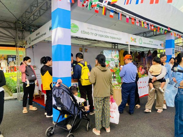 gian hàng Organicfood