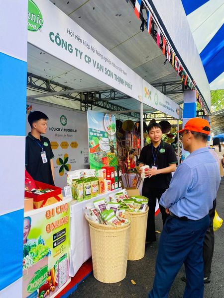 gian hàng Organicfood