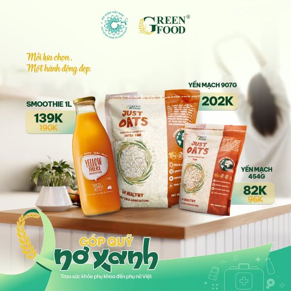 Green Food chien dich No Xanh