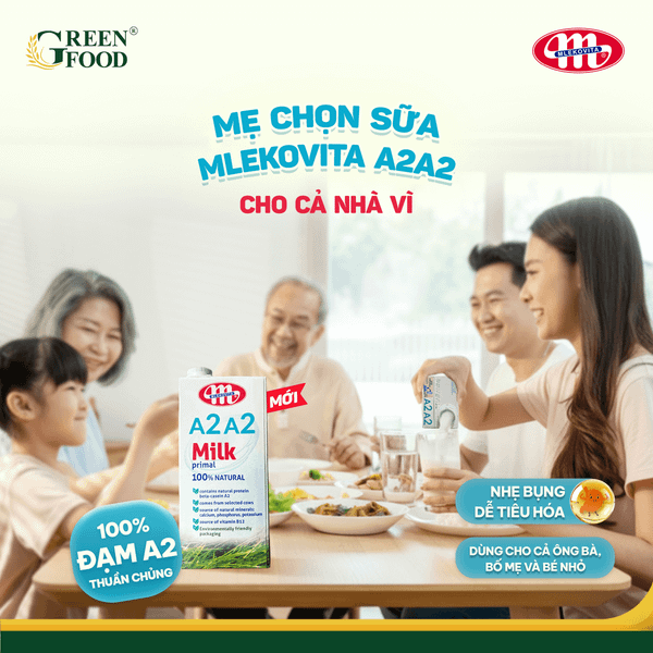 sua A2 phu hop cho ca gia dinh