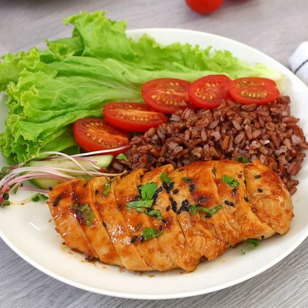 com gao lut uc ga vi sa phu hop cho nguoi an eat clean