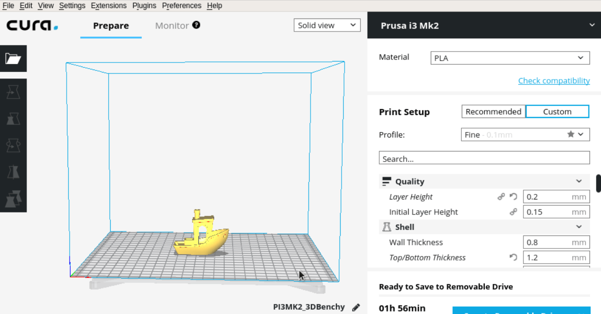 Phần mềm in 3D Cura là gì? Cách cài đặt và sử dụng hiệu quả Phần mềm in 3D Cura là gì? Cách cài đặt và sử dụng hiệu quả
