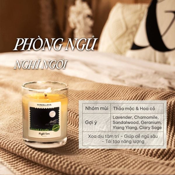 cách chọn mùi hương cho phòng ngủ
