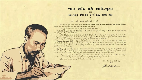 thư của chủ tịch hồ chí minh gửi ngành y