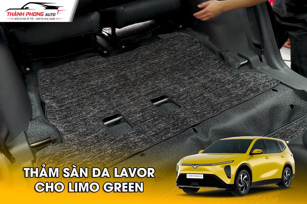 Thảm sàn cho limo green