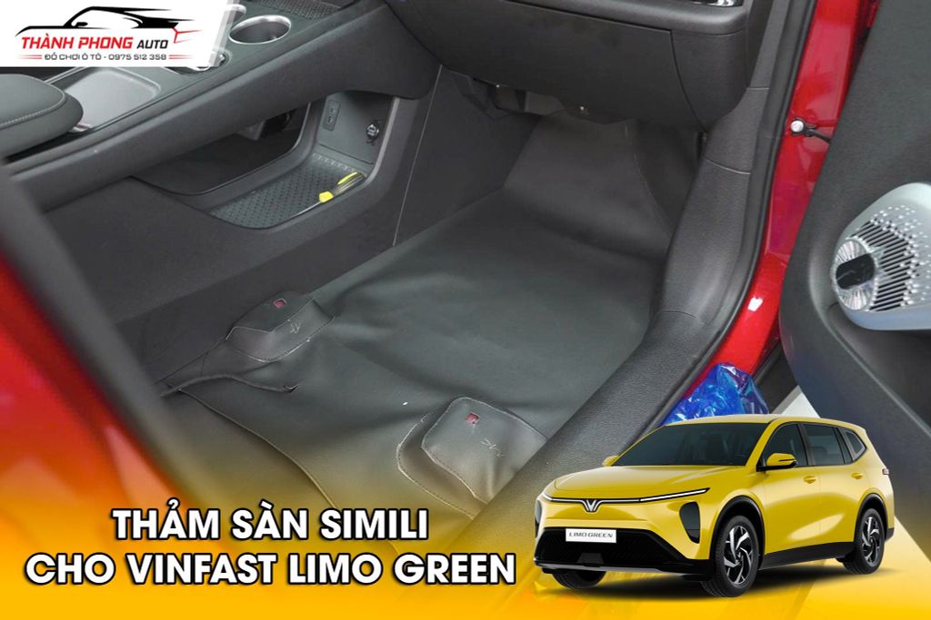 Thảm sàn cho limo green