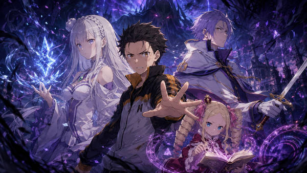 Re:Zero Season 4 với Subaru Emilia Beatrice và Julius