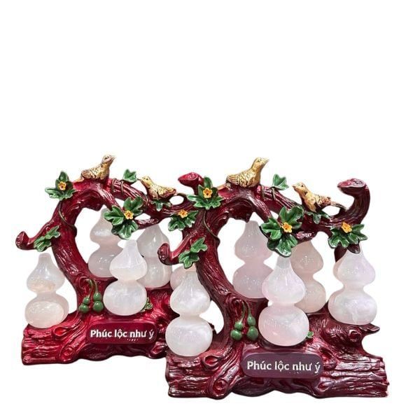 Hồ Lô Ngũ Phúc Bằng Đá