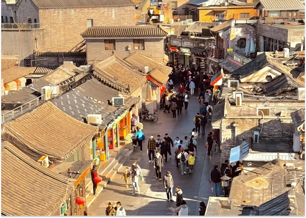 Toàn cảnh Phố Cổ Hutong với những con ngõ nhỏ cổ kính ở Bắc Kinh