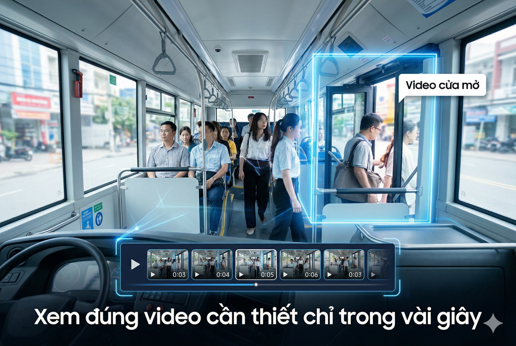 video cửa mở xe khách