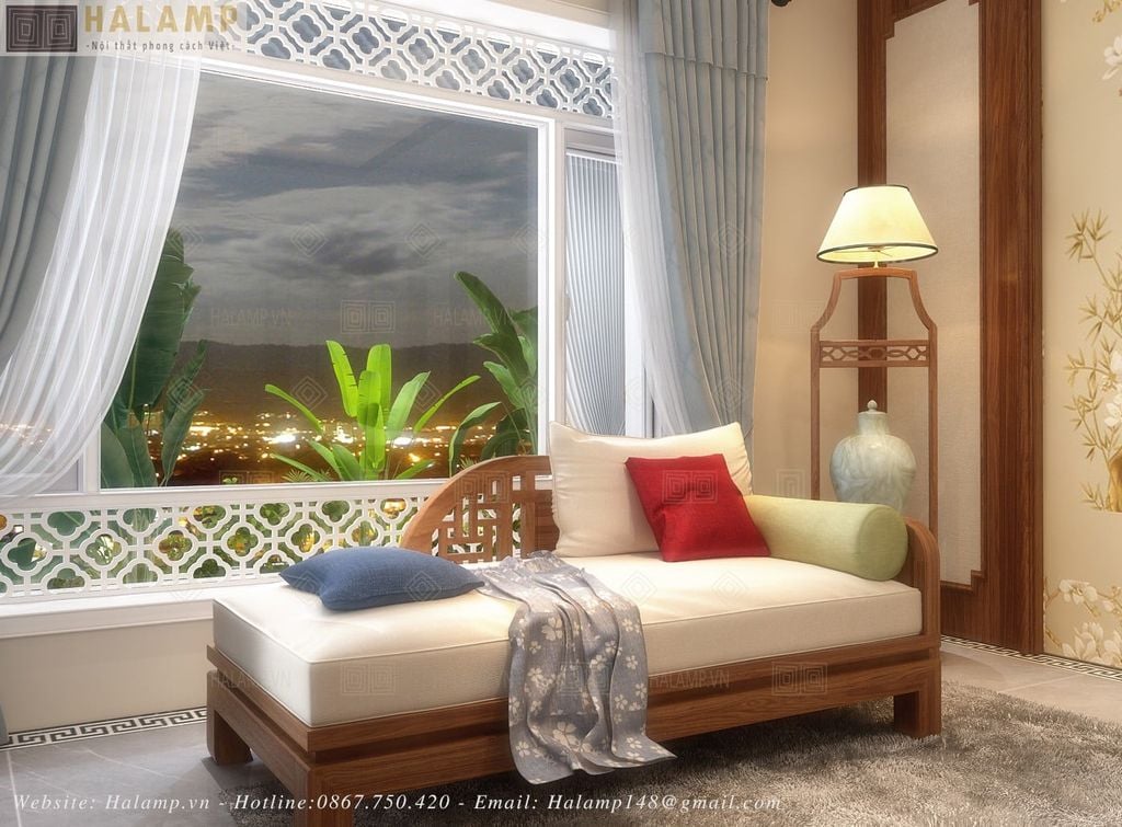 Mẫu sofa lazy biến đổi là một phần sofa phòng khách