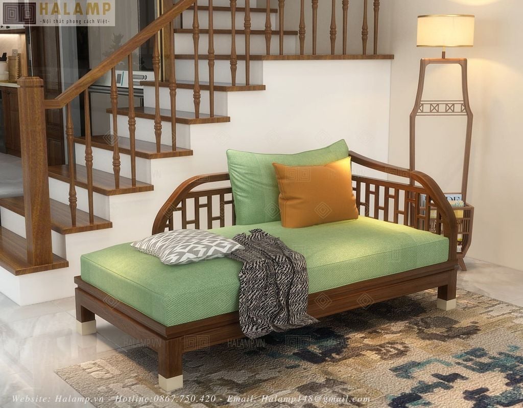 Mẫu sofa lazy biến đổi là một phần sofa phòng khách