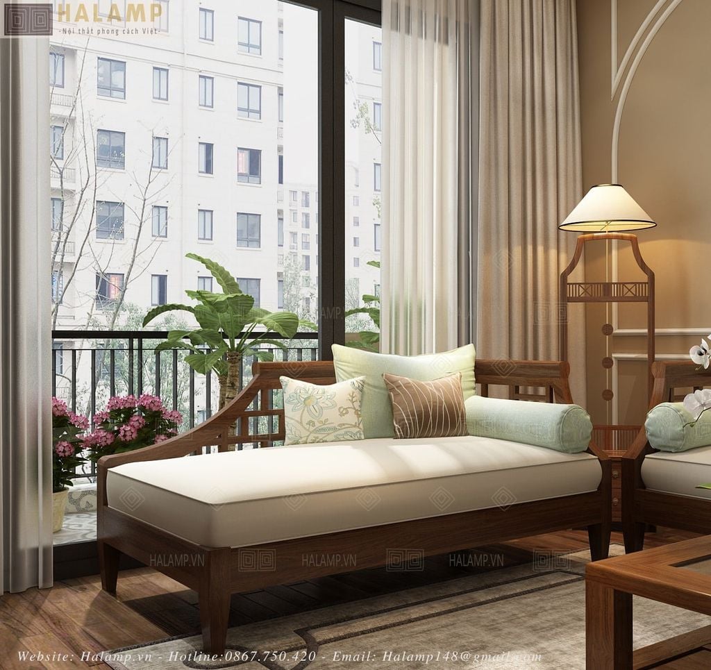 Mẫu sofa lazy biến đổi là một phần sofa phòng khách