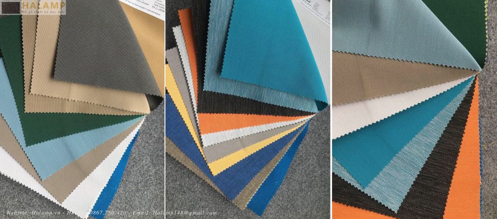 Chất vải nỉ sợi nhỏ phù hợp với may đệm ghế grand bois