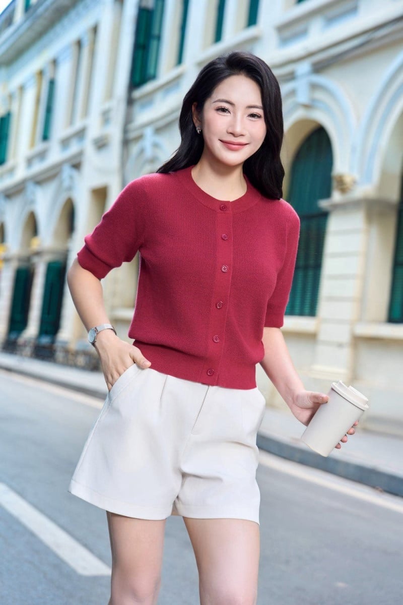 quần trắng phối với áo màu gì nữ