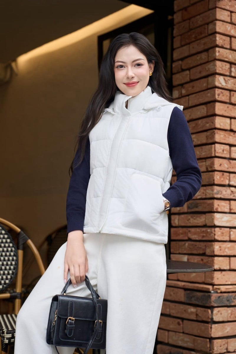 quần trắng phối với áo màu gì nữ