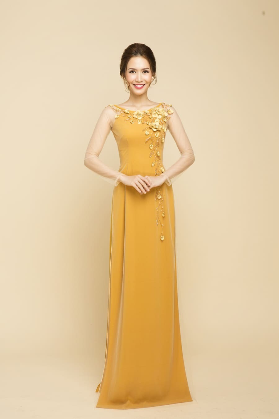 áo dài cho mẹ cô dâu