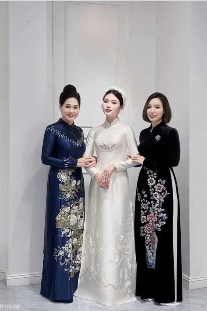áo dài cho mẹ cô dâu