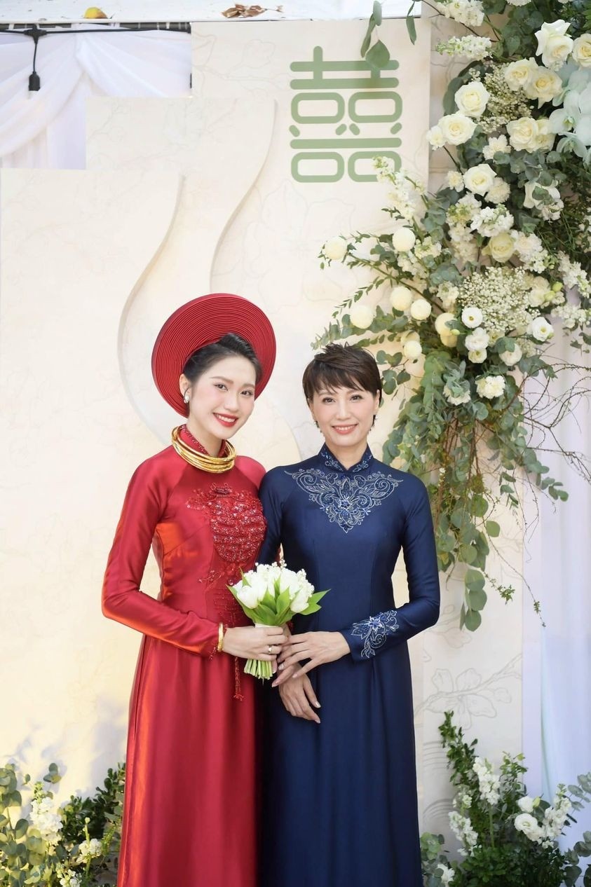 áo dài cho mẹ cô dâu
