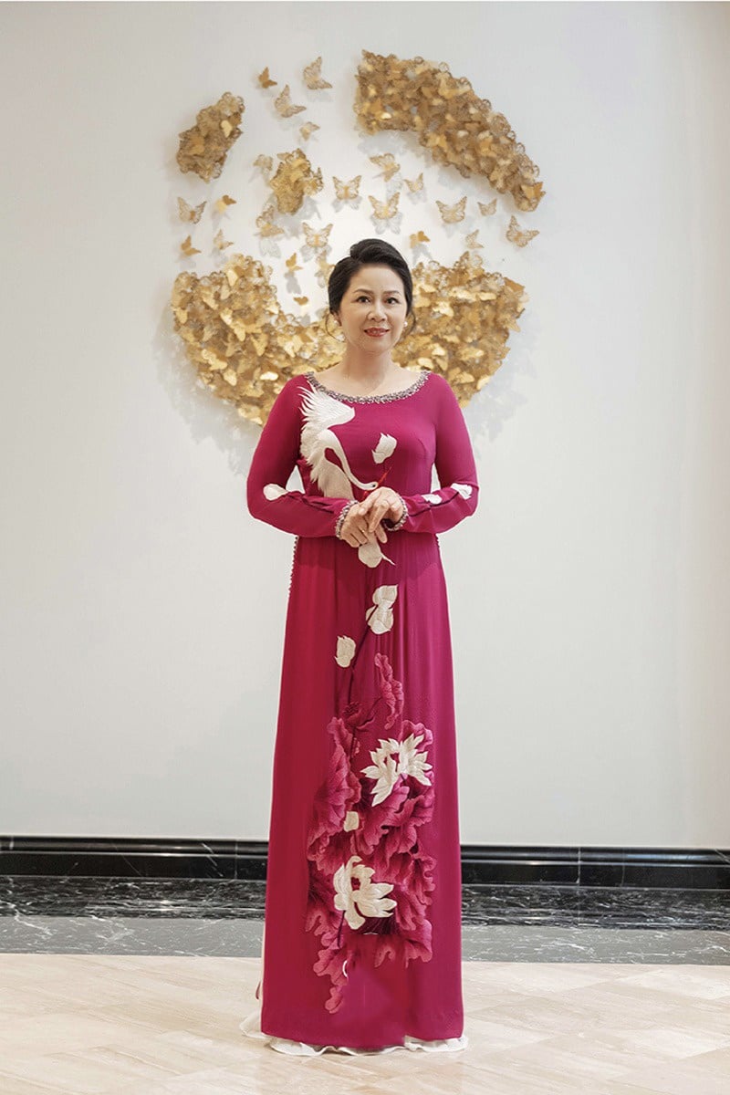 áo dài cho mẹ cô dâu