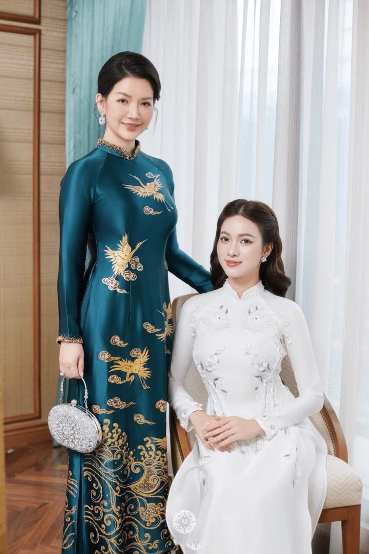 áo dài cho mẹ cô dâu