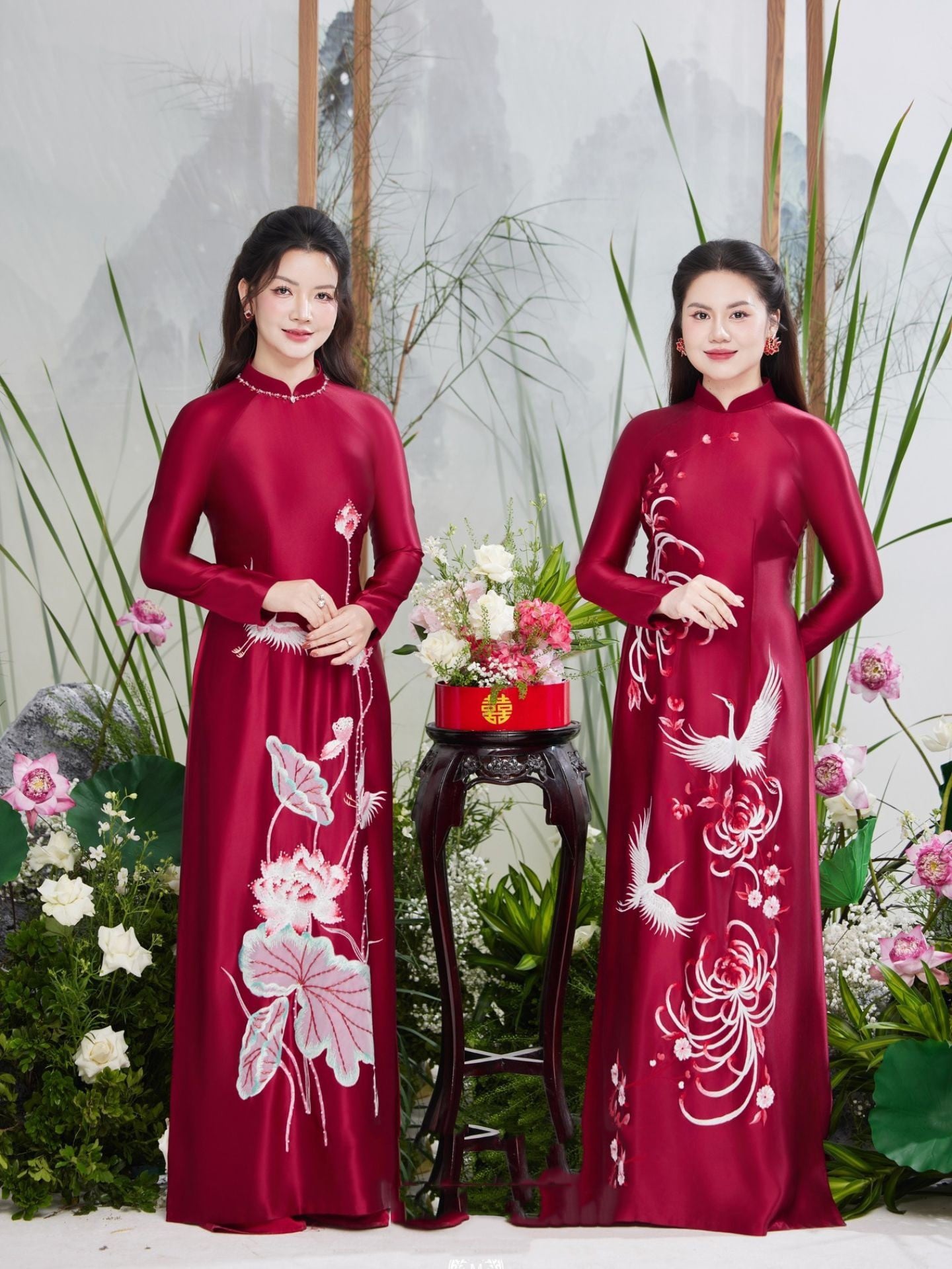 áo dài cho mẹ cô dâu