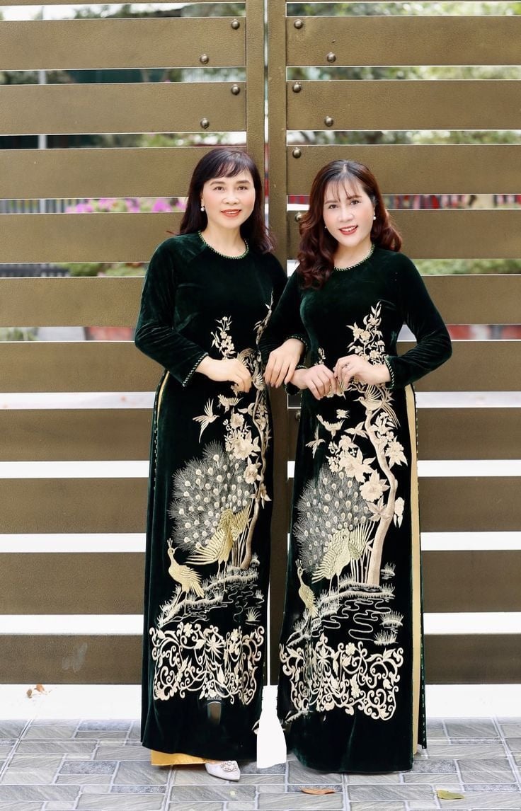 áo dài cho mẹ cô dâu