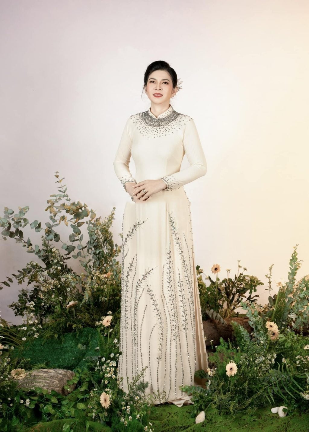 áo dài cho mẹ cô dâu