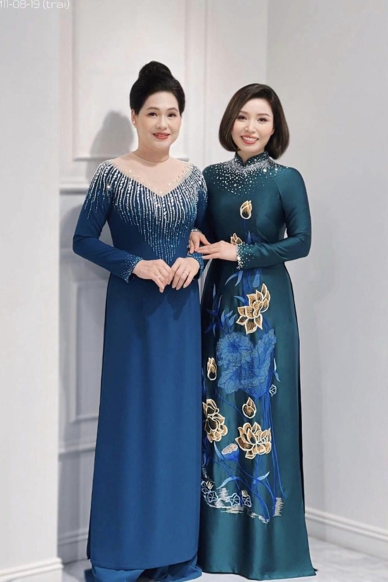 áo dài cho mẹ cô dâu