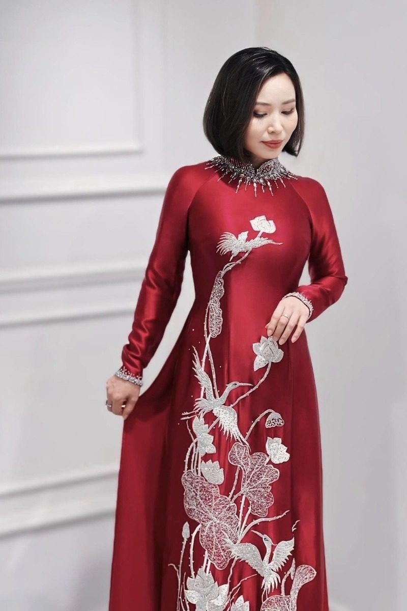 áo dài cho mẹ cô dâu
