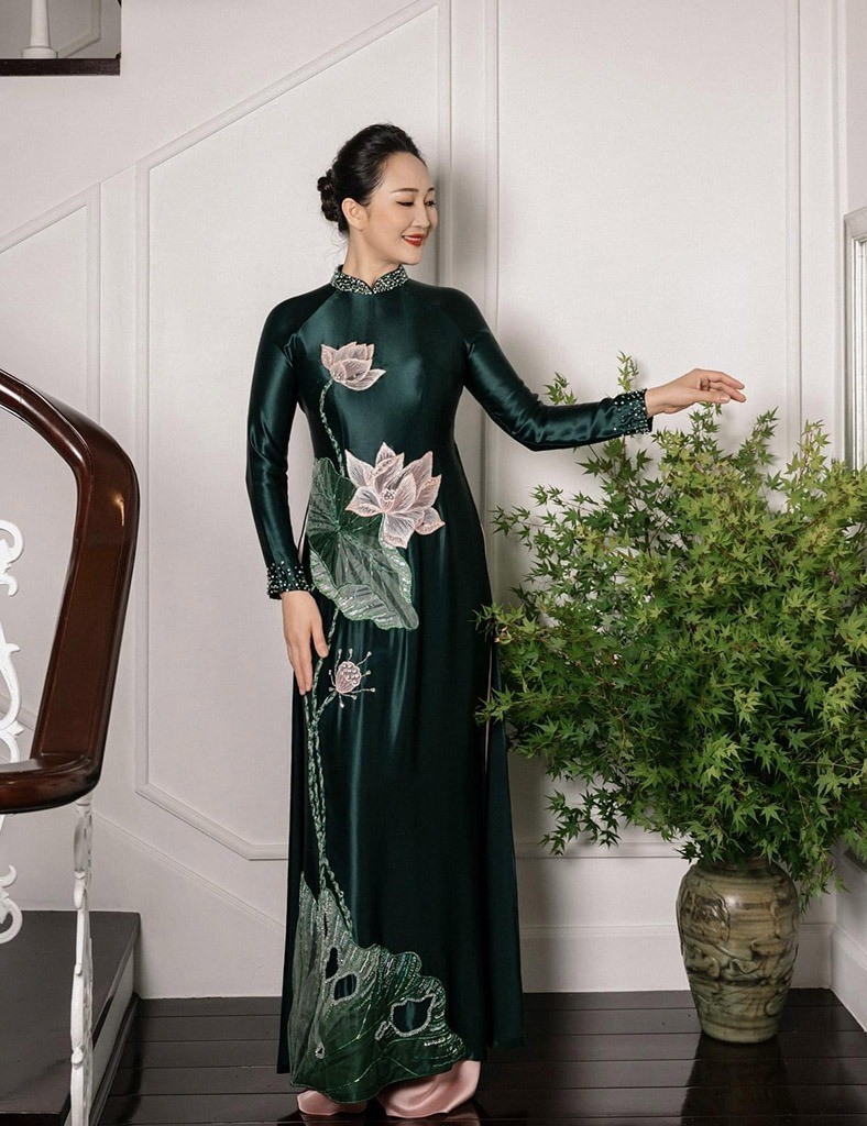 áo dài cho mẹ cô dâu