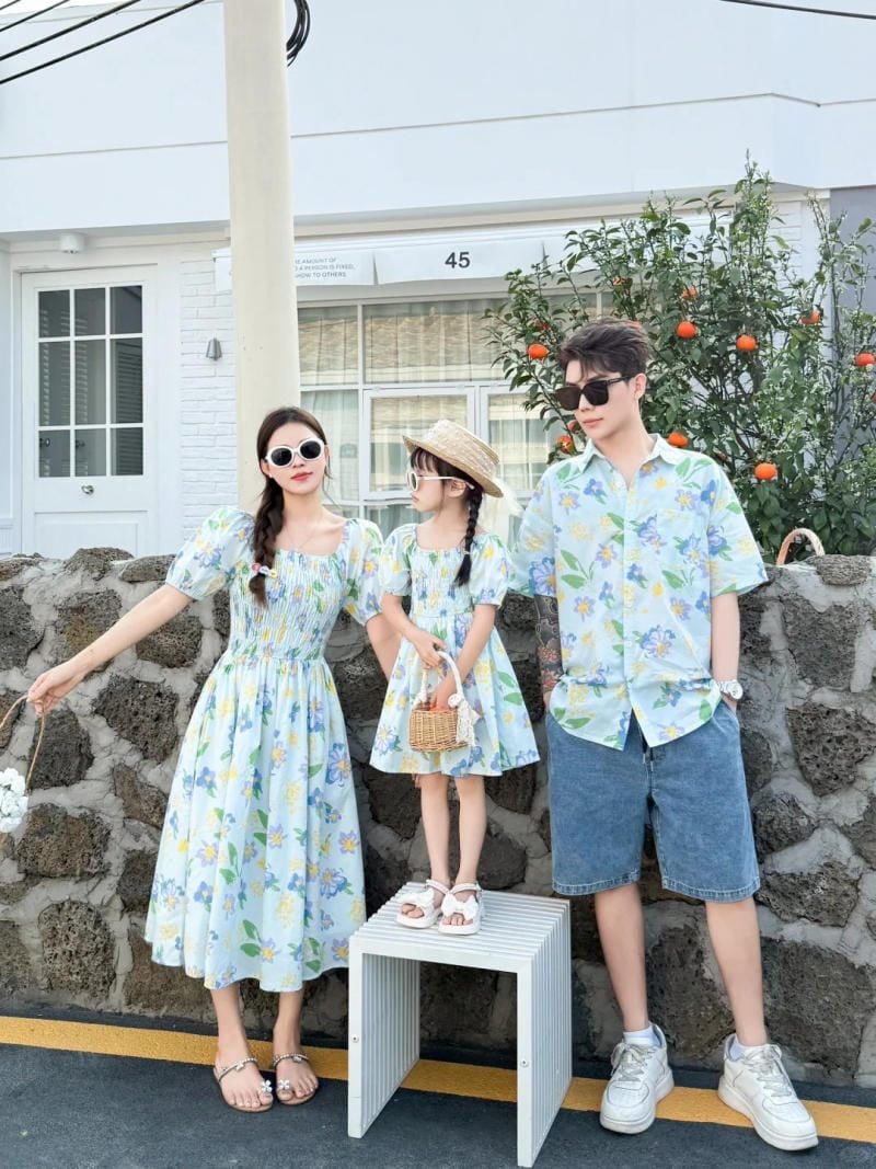 Áo gia đình đi biển