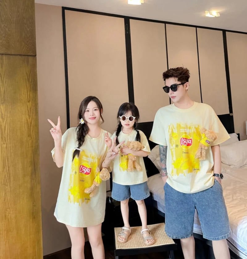 Áo gia đình đi biển