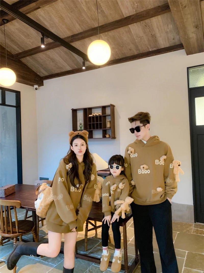 Mẫu áo đồng phục gia đình mùa đông