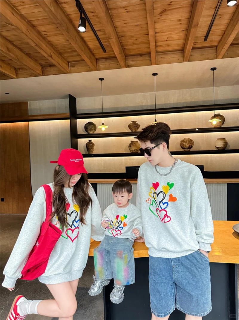 Mẫu áo đồng phục gia đình mùa đông