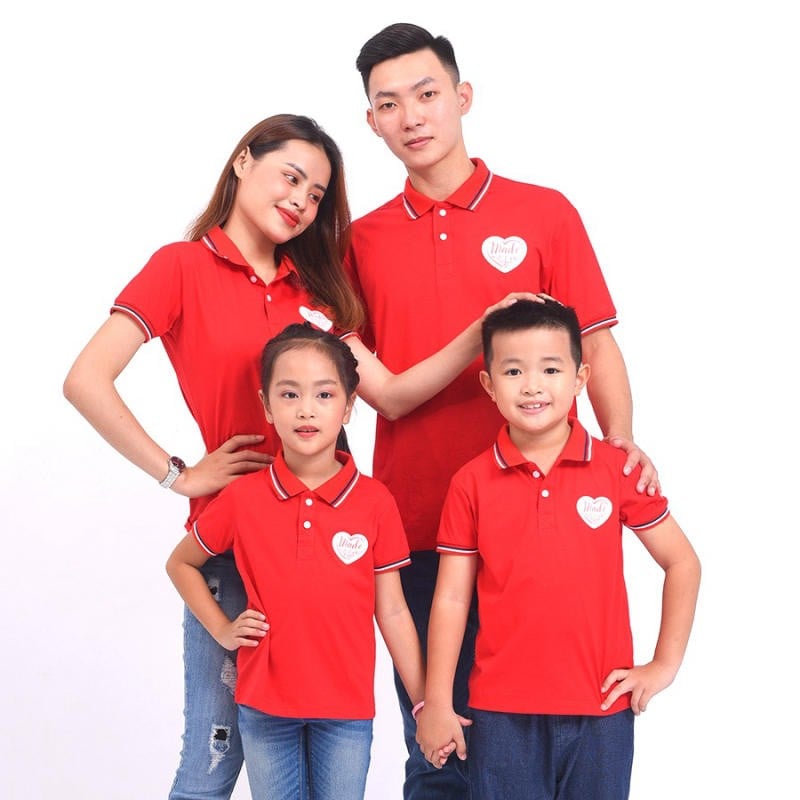 Thiết kế áo gia đình tối giản (Minimalism) cho mọi hoàn cảnh