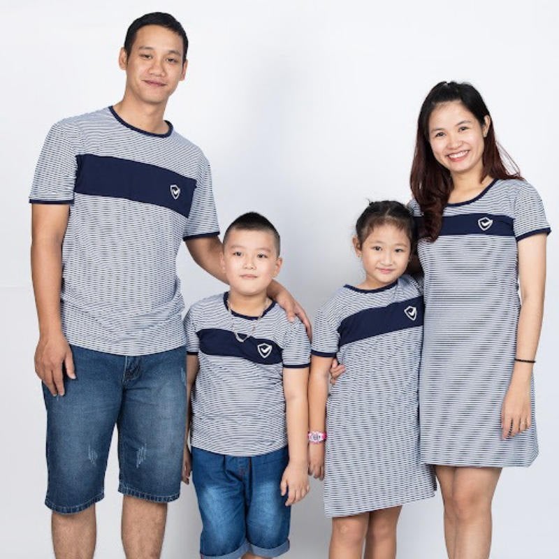 Thiết kế áo gia đình tối giản (Minimalism) cho mọi hoàn cảnh