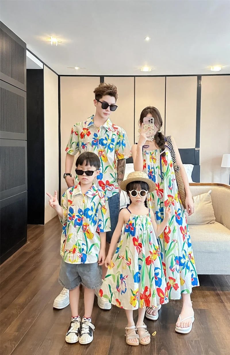 Gợi Ý Phối Đồ Sành Điệu Cùng Áo Thun Gia Đình