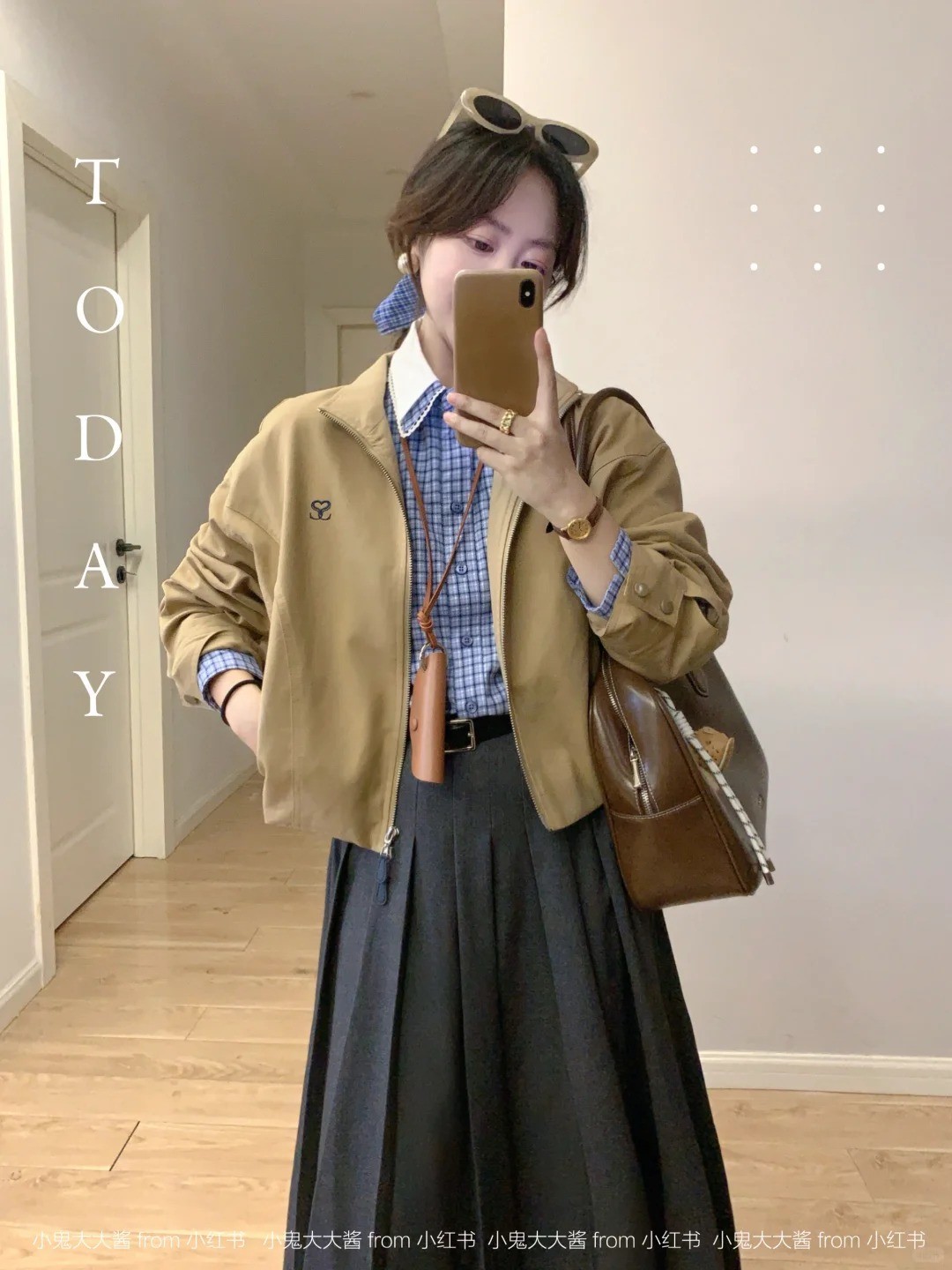 Phối cùng tất ống chân và boots