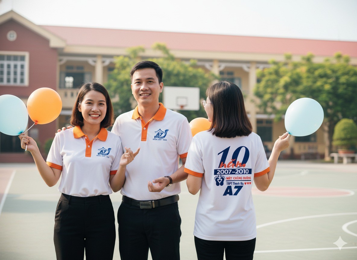 Áo đồng phục kỷ niệm 10 năm ra trường
