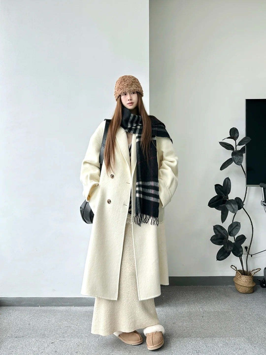 Kiểu khăn quàng đôi (The Double Wrap)