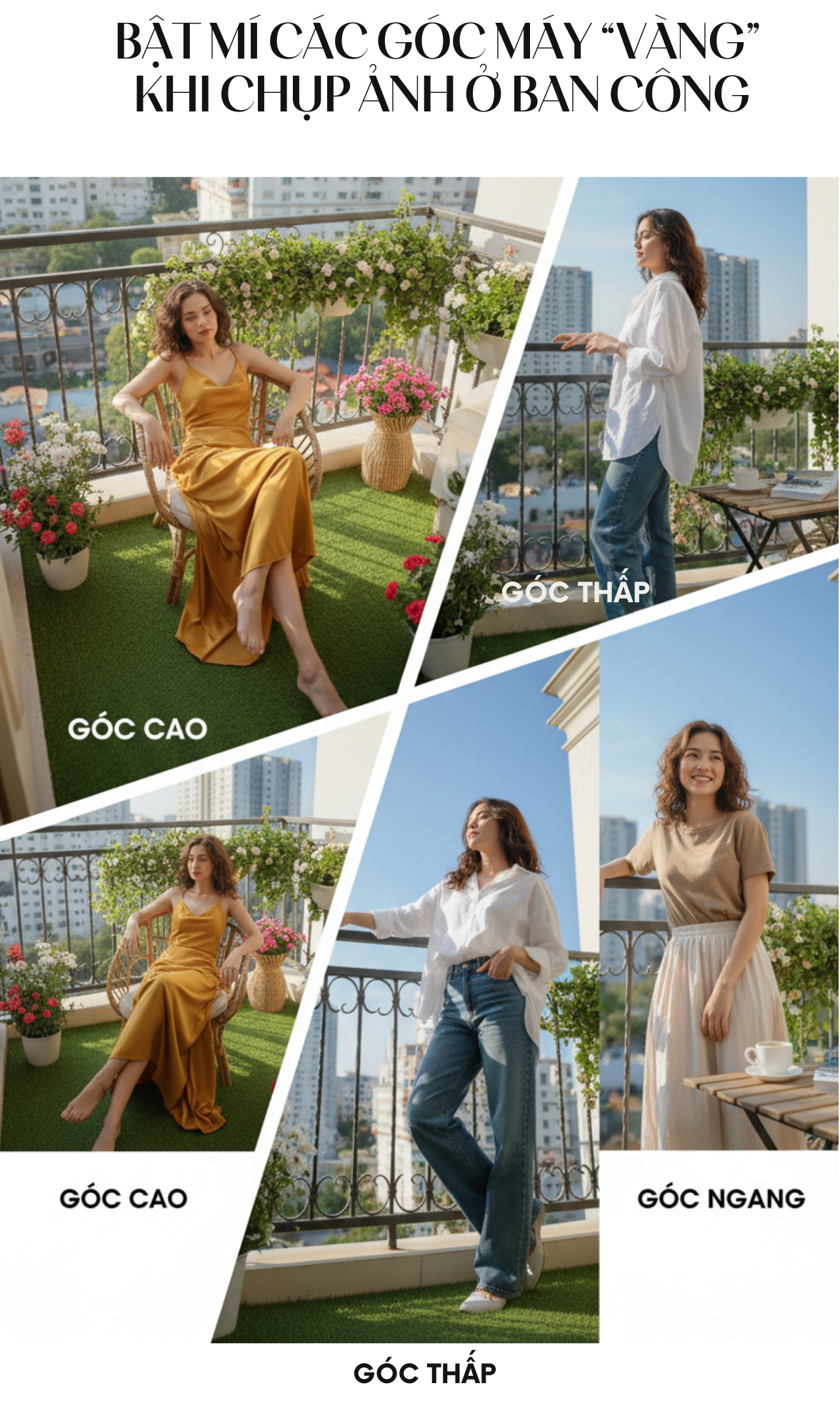 Bật Mí Các Góc Máy Siêu Đỉnh Khi Chụp Ảnh Ở Ban Công