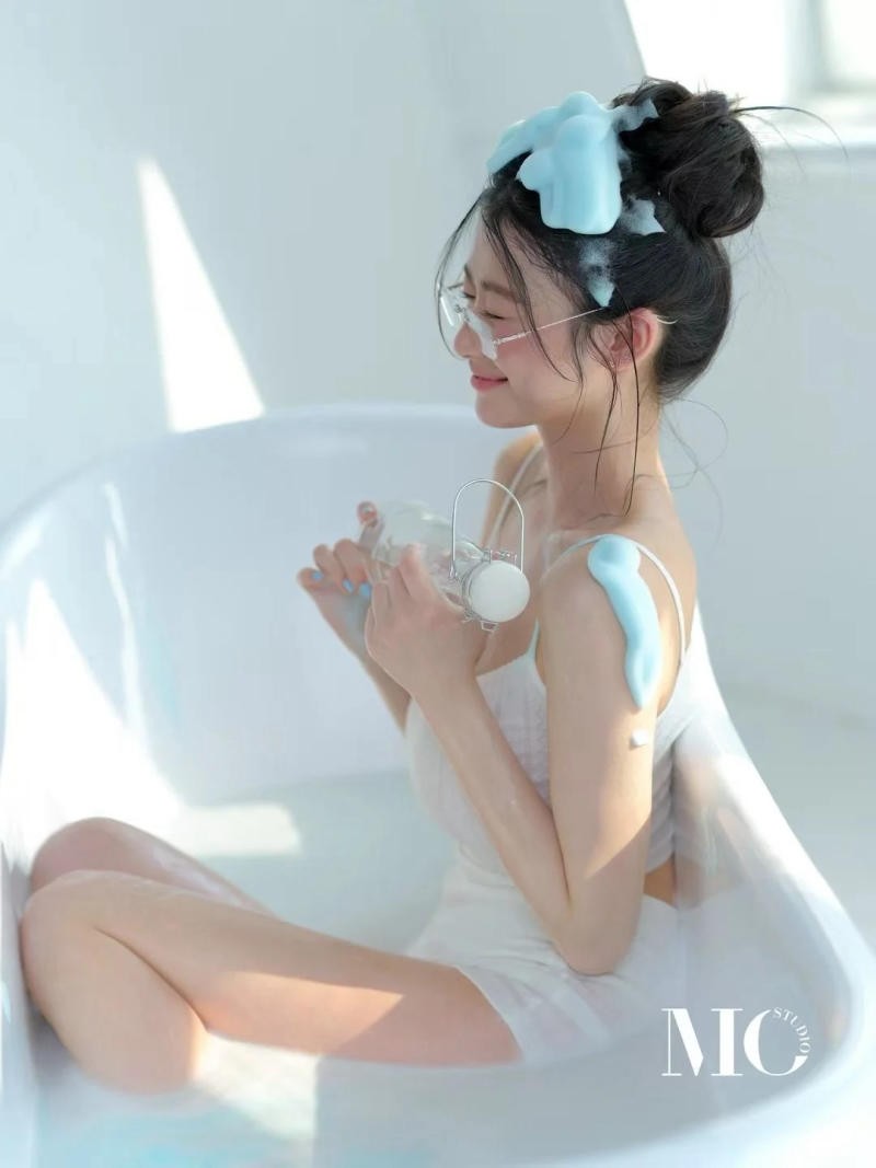 Concept chụp ảnh bồn tắm