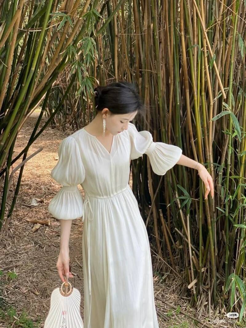 đầm maxi đi đám cưới